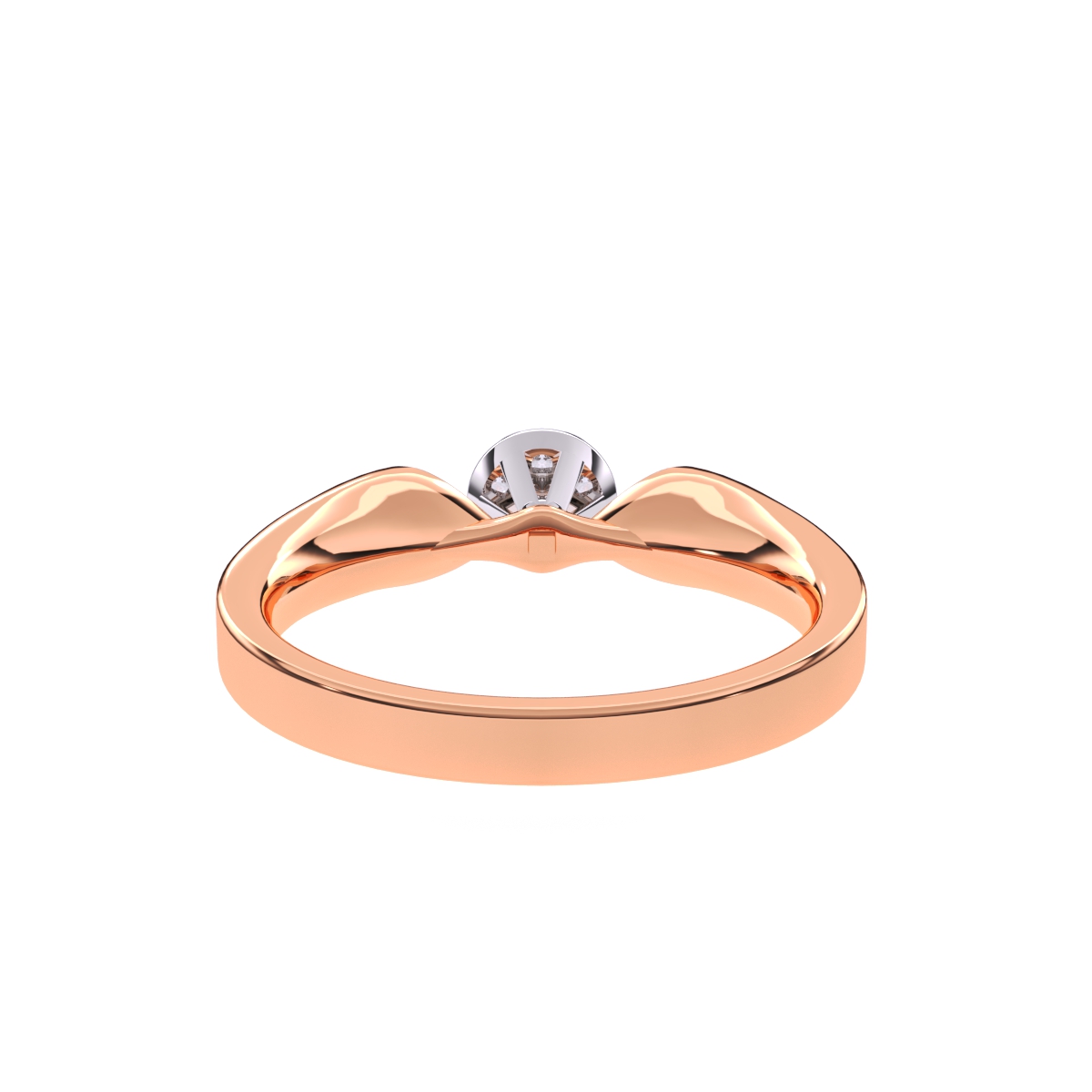 Luxurious Round Diamond Cluster Wedding Ring